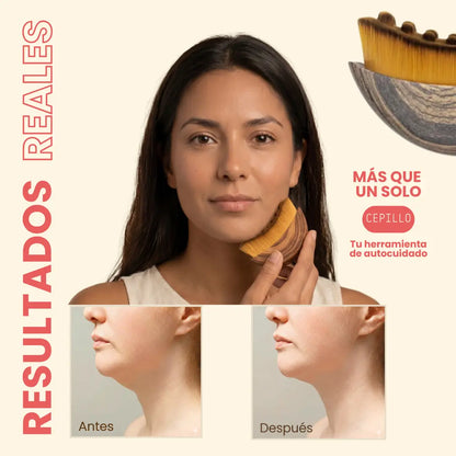 Linfatika™ — Cepillo de Drenaje Linfático Facial