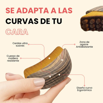 Linfatika™ — Cepillo de Drenaje Linfático Facial